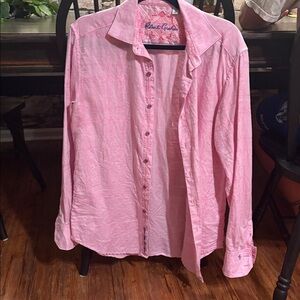 Robert Graham Pink Button-Up Shirt